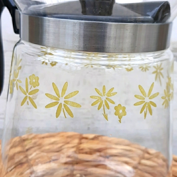 VTG CORY GLASS COFFEE POT - Picture 4 of 10